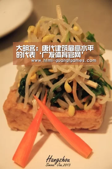大明宫:唐代建筑最高水平的代表‘广发体育官网’